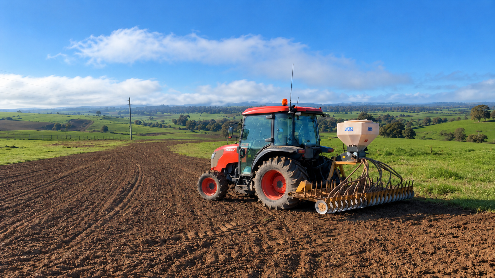 Fontenoy Ag & Earth small acreage pasture seeding