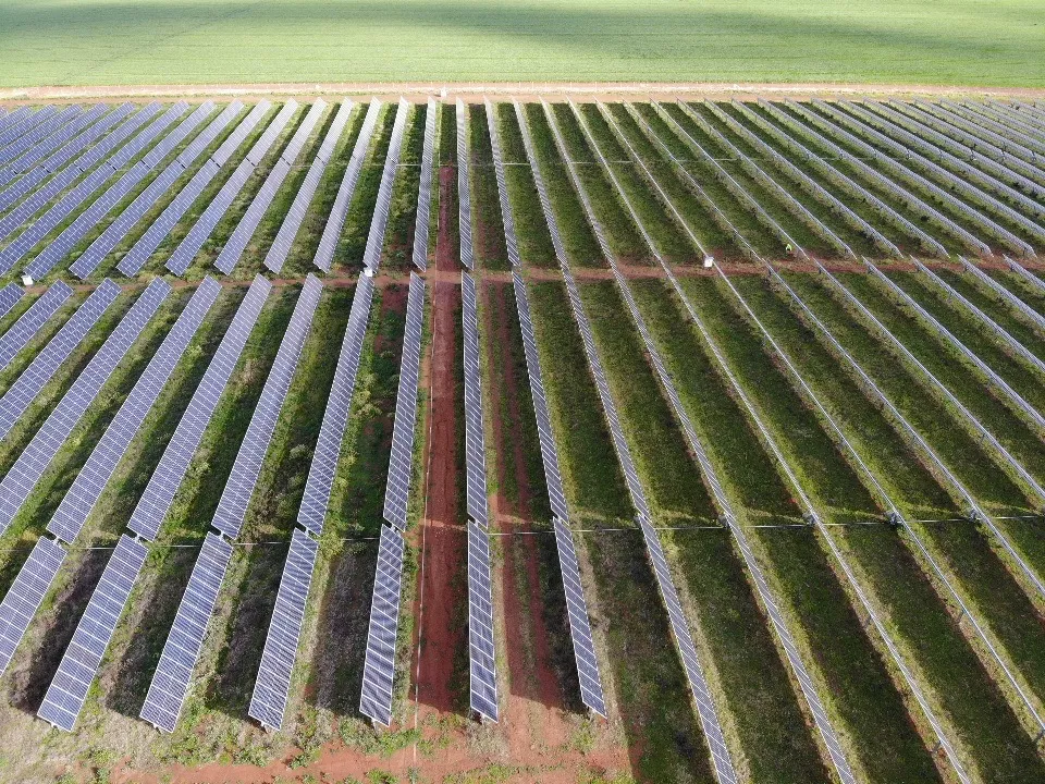 Fontenoy Solar Farm Drone