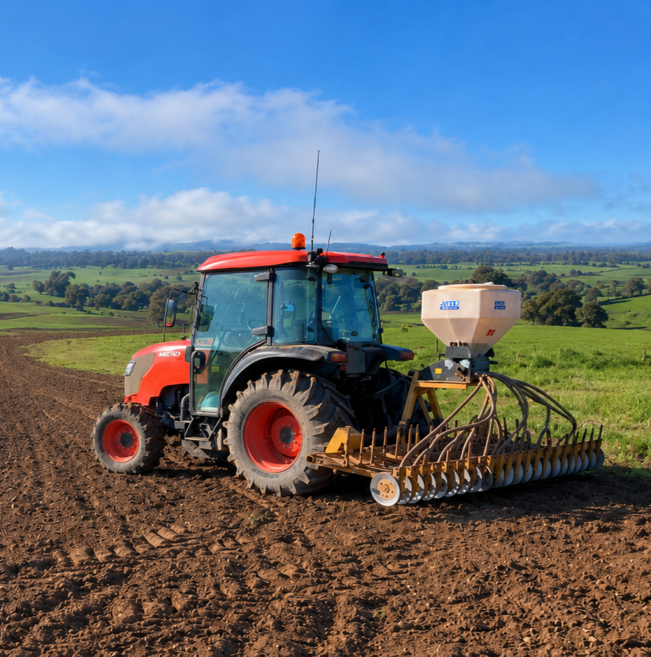 Fontenoy Ag & Earth small acreage pasture seeding