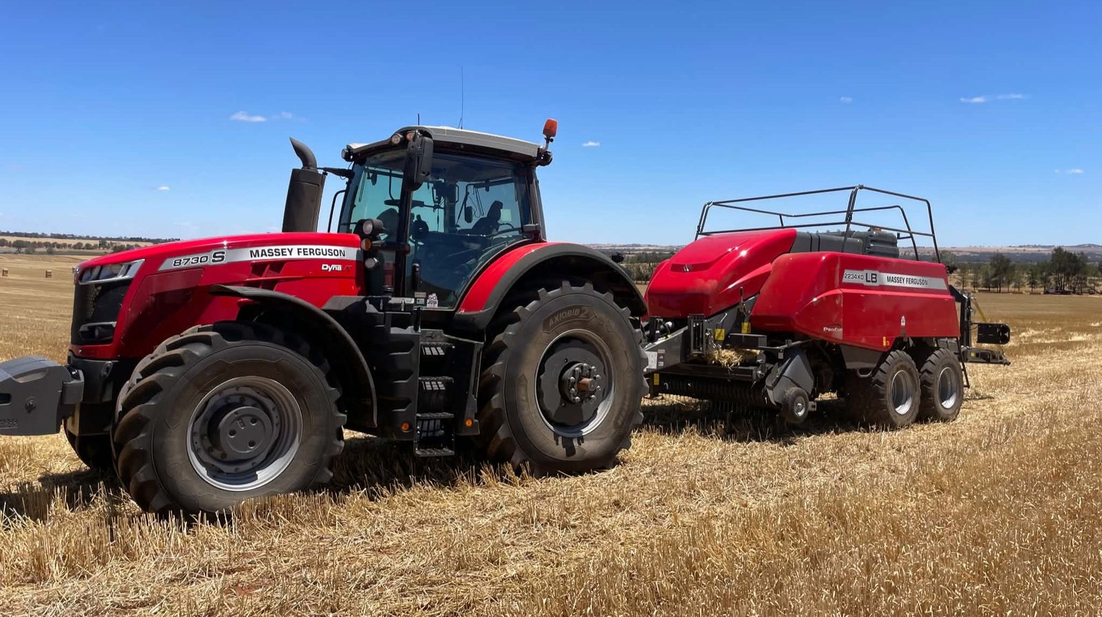 Fontenoy Ag & Earth hay making